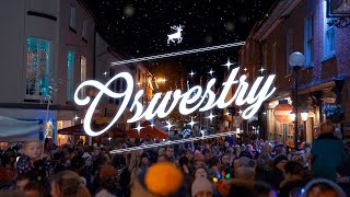 The 2023 Oswestry Christmas Video  quotBest large town in Britainquot Britain in Bloom Finals 2023 [upl. by Akehsat847]