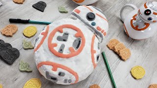 STARWARS  Gâteau BB8 chocolat mangue amp Sablés [upl. by Nevart810]