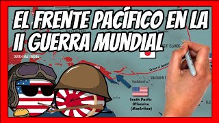 ✅ La SEGUNDA GUERRA MUNDIAL en el PACÍFICO en 12 minutos  Estados Unidos VS Japón [upl. by Dias]