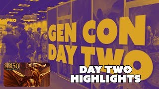 CMON Gen Con 2017  Day 2 Highlights [upl. by Selima561]