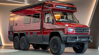 Explore the Ultimate OffRoad Adventure with the Mercedes 6x6 Camper Van” [upl. by Naejeillib]