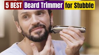 Best Beard Trimmer for Stubble for 2024 Updated [upl. by Elocn]