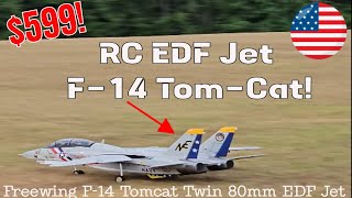 INSANE Twin 80mm EDF Jet Takes RC F14 Tomcat to New Heights [upl. by Monteith]