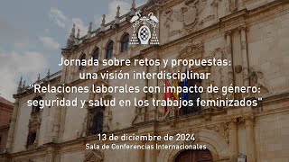 Relaciones laborales con impacto de género seguridad y salud en los trabajos feminizados [upl. by Davine]