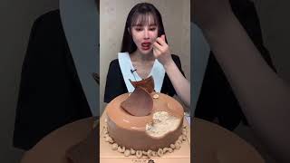 Mukbang Chinese cake asmrCake eating show [upl. by Llieno]