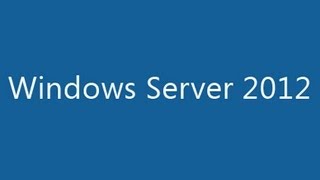 Windows Server 2012 StepbyStep Installation [upl. by Palma]