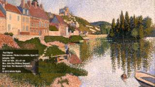 Signac les couleurs de leau au musée des impressionnismes Giverny 29mars2 juillet [upl. by Champagne]