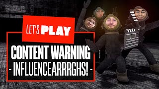 Lets Play Content Warning PC Gameplay  INFLUENCEARRRRRGHS ft MrVg247 amp dicebreaker [upl. by Etheline860]