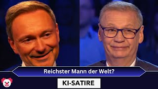 Christian Lindner bei quotWer wird Millionärquot  WWM KIParodie 3 [upl. by Harlan]