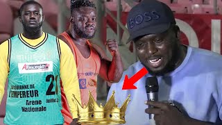 Urgent  Aziz Ndiaye proclame Eumeu Sène vs Balla Gaye 2 et remet en jeu la couronne de lempereur [upl. by Atnim]