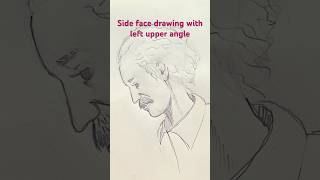 Learn to Draw a PERFECT Side Face Easily shorts art drawing [upl. by Dranyer]