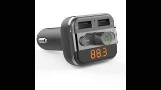 Perbeat InCar Electronics Hightech electronics car charger Bluetooth FM TransmitterBT20 [upl. by Ynnoj]