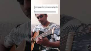 Mouna Ragam Theme Bgm  Guitar Tabs  Indian Guitar  Ilaiyaraaja  Tamil song guitar bgm [upl. by Errot]