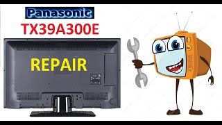 TV Panasonic TX39A300E quot Metà Buio  Causa e Soluzionequot [upl. by Amat]