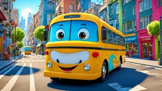 The Wheels on the Bus  Fun Transportation Song  Nursery Rhymes amp Kids Songs [upl. by Giaimo]