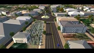 INFRAWORKS 2022 NÚT GIAO TRƯỜNG CHINH  304  TỈNH TÂY NINH [upl. by Krauss]