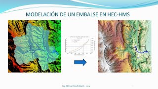 MODELACION DE UN EMBALSE CON HMS [upl. by Etnoid921]