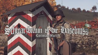 Schwarzbraun ist die Haselnuss  German marching song  A Battlefield V Cinematic [upl. by Okikuy]