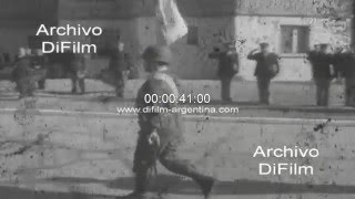 DiFilm  El presidente Lanusse visita guarnición militar en Santa Fe 1971 [upl. by Ajani]