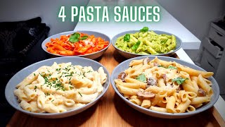 4 DELICIEUSES SAUCES POUR sublimer VOS PÂTES  FOOD IS LOVE [upl. by Engleman]