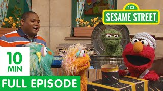 Elmos Happy Little Train  Sesame Street Full Episode [upl. by Clapp]