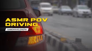 ASMR POV Driving Kia Soluto 14 EX Rainy Days in a Crowded Road [upl. by Asylem]