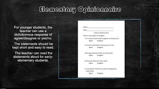 Opinionnaire Strategy Presentation [upl. by Halac]