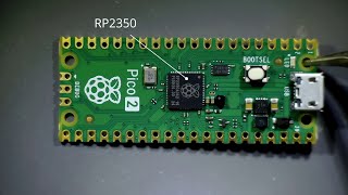 Raspberry Pi Pico 2 based on RP2350 unboxing in HD [upl. by Keemahs]