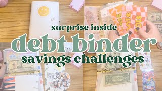 debt savings challenges  bonus surprise giveaway ❤️ [upl. by Idelia]