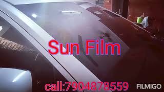 sun film fixing for all carschennaicontact7904878559 [upl. by Eilata]