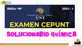 SOLUCIONARIO QUÍMICA CEPUNT B [upl. by Newg]