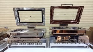 chafing dish buffer set KSRhotelwares [upl. by Ilohcin]