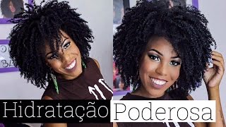 Hidratação caseira com ABACATE benefícios para o cabelo [upl. by Candi]