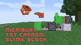 Cara Membuat TnT Cannon  Minecraft Indonesia [upl. by Aicrag]