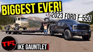 Beyond Max I Tow 27000 lbs with the Biggest amp Baddest Ford Super Duty Truck Ever [upl. by Ymar]