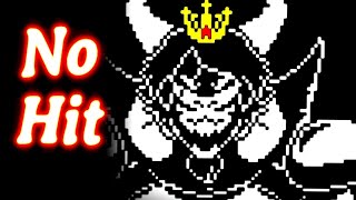 Underfell Asgore No Hit  UNDERTALE [upl. by Einnahpets885]