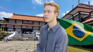 I Found the Biggest Buddhist Temple in Latin America 🇧🇷🇨🇳  Brazil [upl. by Ashok463]