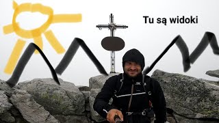 Sławkowski Szczyt ze Starego Smokowca Wysokie Tatry Słowacja Widoków brak [upl. by Jenkel]