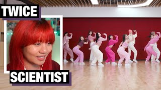 A RETIRED DANCERS POV— TWICE quotScientistquot Choreography Video [upl. by Lippold342]