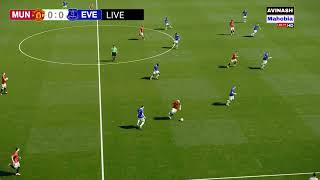 🔴 LIVE Manchester United vs Everton LIVE  Premier League 2324  Match Live Now PES 21 GAMEPLAY [upl. by Pachton]