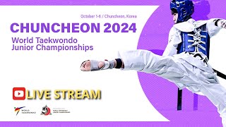 Day 4 SFF  Chuncheon 2024 World Taekwondo Junior Championship [upl. by Kendra]