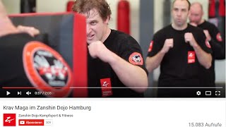 Krav Maga im Zanshin Dojo Hamburg [upl. by Nolaj]