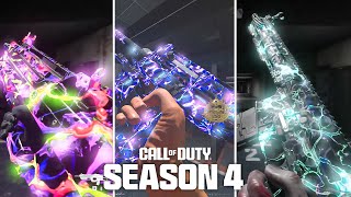 ALL 25 Season 4 FREE Animated Camos EARLY GAMEPLAY Showcase  Modern Warfare 3 [upl. by Trever469]