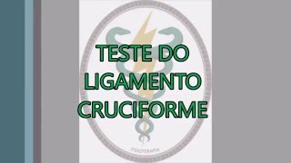 Teste do Ligamento Cruciforme [upl. by Ecire192]