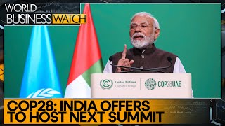 Cop28 India offers to host next summit announces green fund  WION [upl. by Tammi]