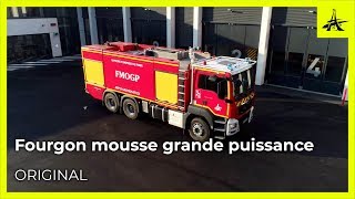 Découvrez un camion de pompiers  Le fourgon mousse grande puissance [upl. by Adnaval]