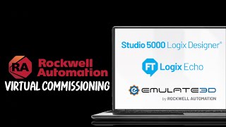 Rockwell Virtual Commissioning Studio5000 Logix Echo and Emulate 3D [upl. by Bernice]