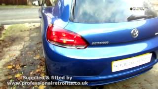 Front and Rear OPS retrofit optical parking sensors 2010 VW Scirocco [upl. by Elenahc]