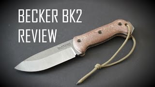 Black Scout Reviews  KaBar Becker BK2 Companion [upl. by Lalad]