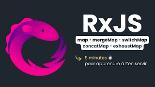 RxJS MergeMap switchMap concatMap exhaustMap  apprends à ten servir en juste 5 minutes  🔥 [upl. by Egon]